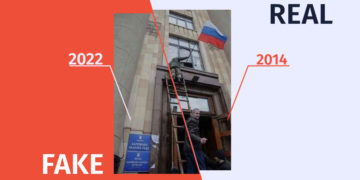 realuri56 The Photo from 2014 Used to Illustrate the Siege of Kharkiv During the 2022 War