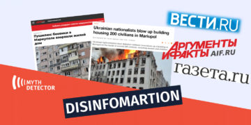 disinfo9687 Who Threatens the Peaceful Population in Mariupol?