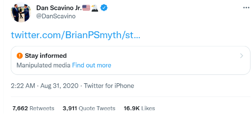 Videofabrication of Joe Biden’s Interview Disseminated on Social Media Screenshot 4 10 Videofabrication of Joe Biden’s Interview Disseminated on Social Media