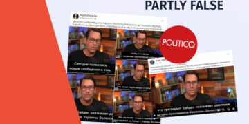 Partly false politikano What does the POLITICO Article Say about the Counteroffensive of Ukraine and the Reaction of the Biden Administration?