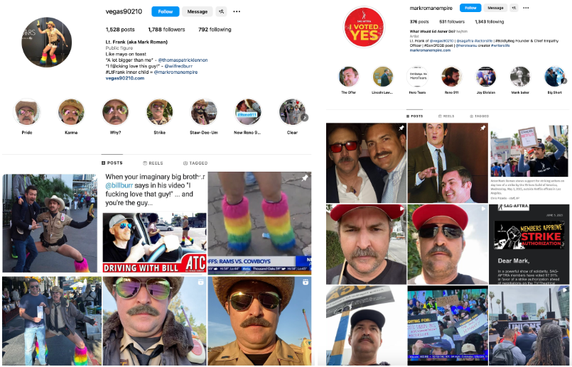 Screenshot 5 10 Video Manipulation as if an American Sheriff is Wearing Shorts and rainbow-colored Shoes