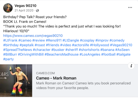 Screenshot 6 9 Video Manipulation as if an American Sheriff is Wearing Shorts and rainbow-colored Shoes
