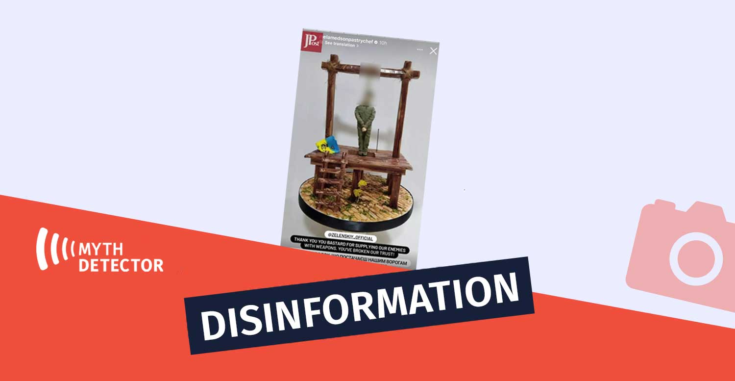 Disinformation-as-if-Israeli-pastry-shop-created-a-cake-with-Vladimir-Zelensky-hanged