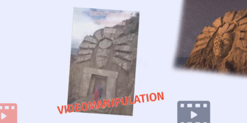 videomanipulatsiaqandakeba Videomanipulation, as if Researchers Discovered Proof of Extraterrestrial Life in an Inca Pyramid