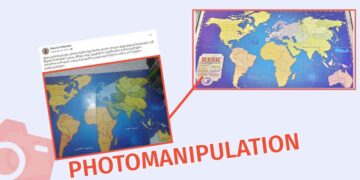 Photomanipulation as if Georgia is part of Ukraine on the Map Photomanipulation, as if Georgia is part of Ukraine on the Map
