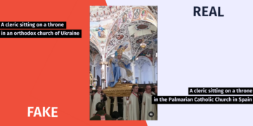 Videomanipulation Disseminated in Connection with the Orthodox Church of Ukraine Videomanipulation Disseminated in Connection with the Orthodox Church of Ukraine