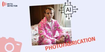 AI Generated Photo of Emmanuel Macron Disseminated on Social Media AI-Generated Photo of Emmanuel Macron Disseminated on Social Media
