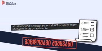 shetsdomashi shemqhvani 2 ორი ბიულეტენი და კარუსელის რისკი - როგორ მუშაობს ხმის მთვლელი აპარატი?  