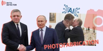 Photo of Putin and Fico
