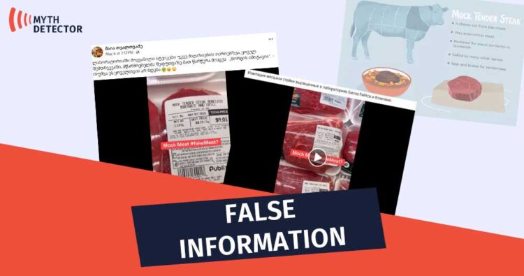 False Claim Circulates That Lab-Grown “Meat Imitation” Is Being Sold In ...