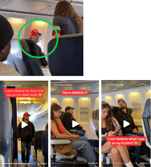 The Video in Which a Man Is Confronted Over His Pro-Trump Hat Features Actors Trump