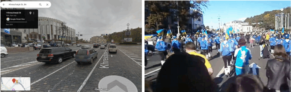 акцию в поддержку России 