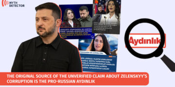 zelenskis koruphtsiaze gavrtselebuli daudasturebeli mtkitsebis pirveltsqharo prorusuli Aydinlik ia 1 | mythdetector.com Zelenskyy’s Corruption