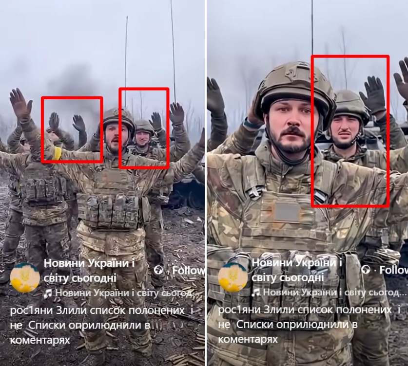 AI generirebulia video romelshits ukraineli samkhedro khelmdzghvanelebis gaqtsevaze saubrobs1 | mythdetector.com უკრაინელი სამხედრო