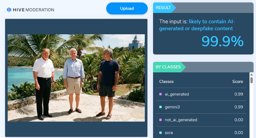 trampis epstinisa da klintonis photo khelovnuri inteleqtithaa generirebuli3 | mythdetector.com კლინტონი
